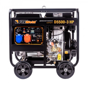 Дизельный генератор FoxWeld Expert D5500-3 HP Дизельный генератор FoxWeld Expert D5500-3 HP