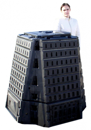Компостер Prosperplast Biocompo 900л, черный Компостер Prosperplast Biocompo 900л, черный